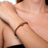 Meilleure amie | Or rose 18 carats | Chiot de cristal